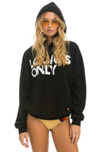 Classic LOCALS ONLY RELAXED PULLOVER HOODIE - BLACK
