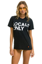 Classic LOCALS ONLY TEE - CHARCOAL