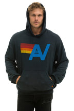 Classic LOGO PULLOVER RELAXED HOODIE - CHARCOAL