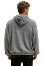 Classic LOGO PULLOVER RELAXED HOODIE - HEATHER GREY