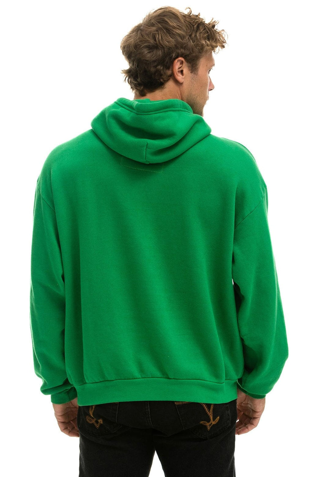 Classic LOGO PULLOVER RELAXED HOODIE - KELLY GREEN