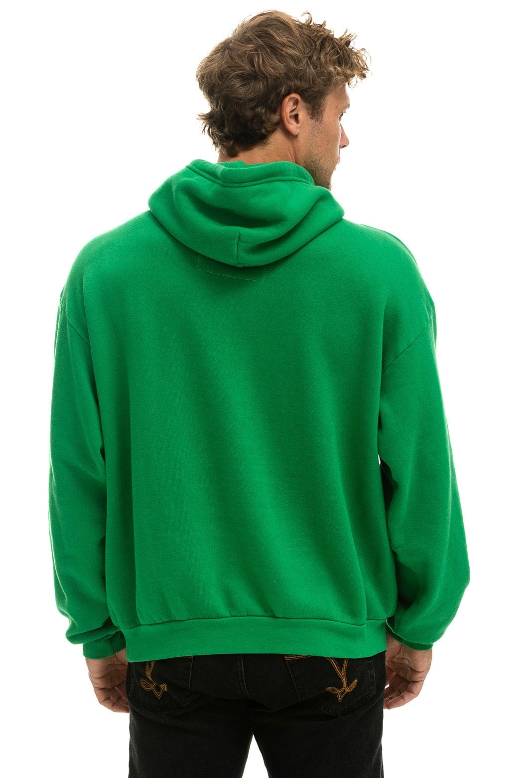 Classic LOGO PULLOVER RELAXED HOODIE - KELLY GREEN
