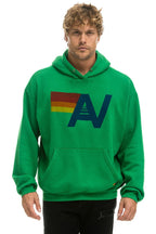 Classic LOGO PULLOVER RELAXED HOODIE - KELLY GREEN
