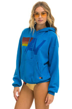 Classic LOGO PULLOVER RELAXED HOODIE - OCEAN