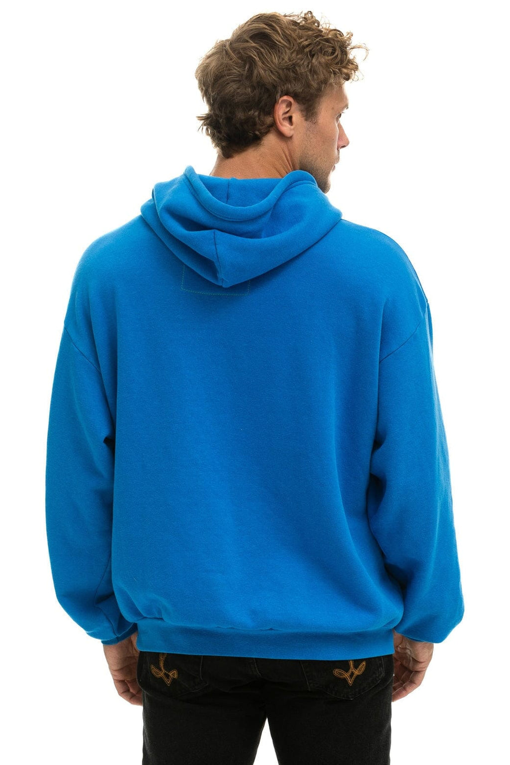 Classic LOGO PULLOVER RELAXED HOODIE - OCEAN