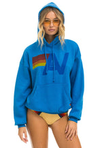 Classic LOGO PULLOVER RELAXED HOODIE - OCEAN