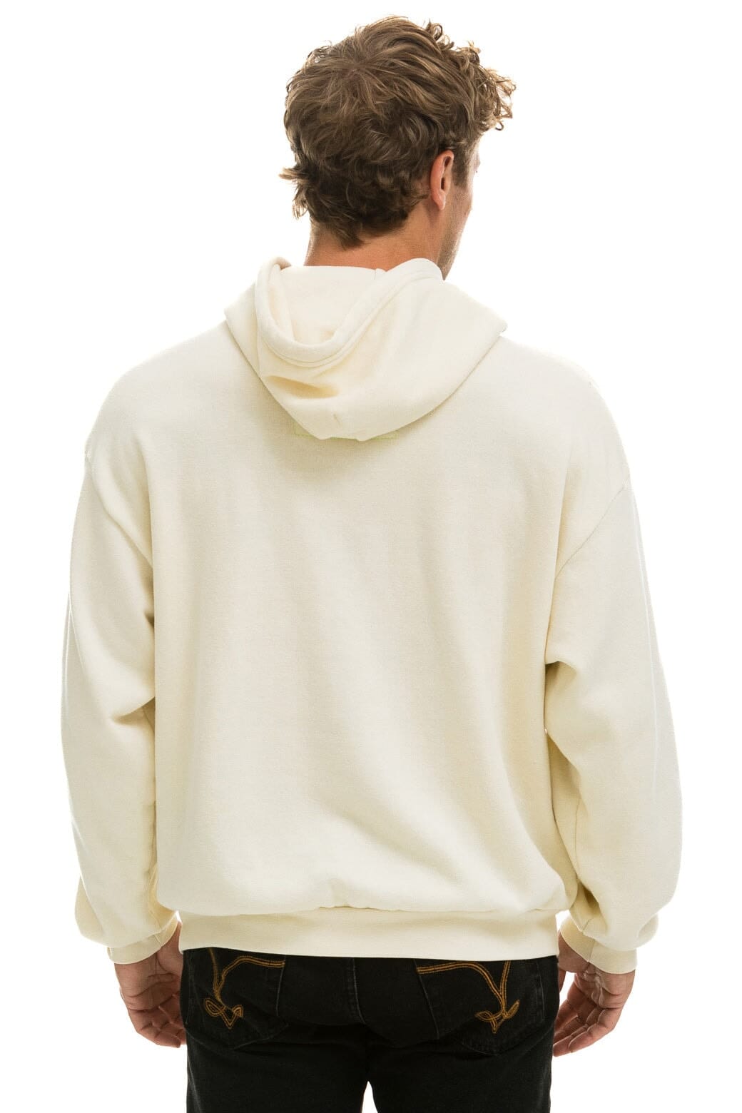Classic LOGO PULLOVER RELAXED HOODIE - VINTAGE WHITE