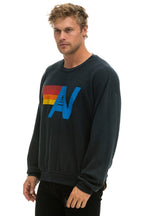 Classic LOGO RELAXED CREW SWEATSHIRT - CHARCOAL