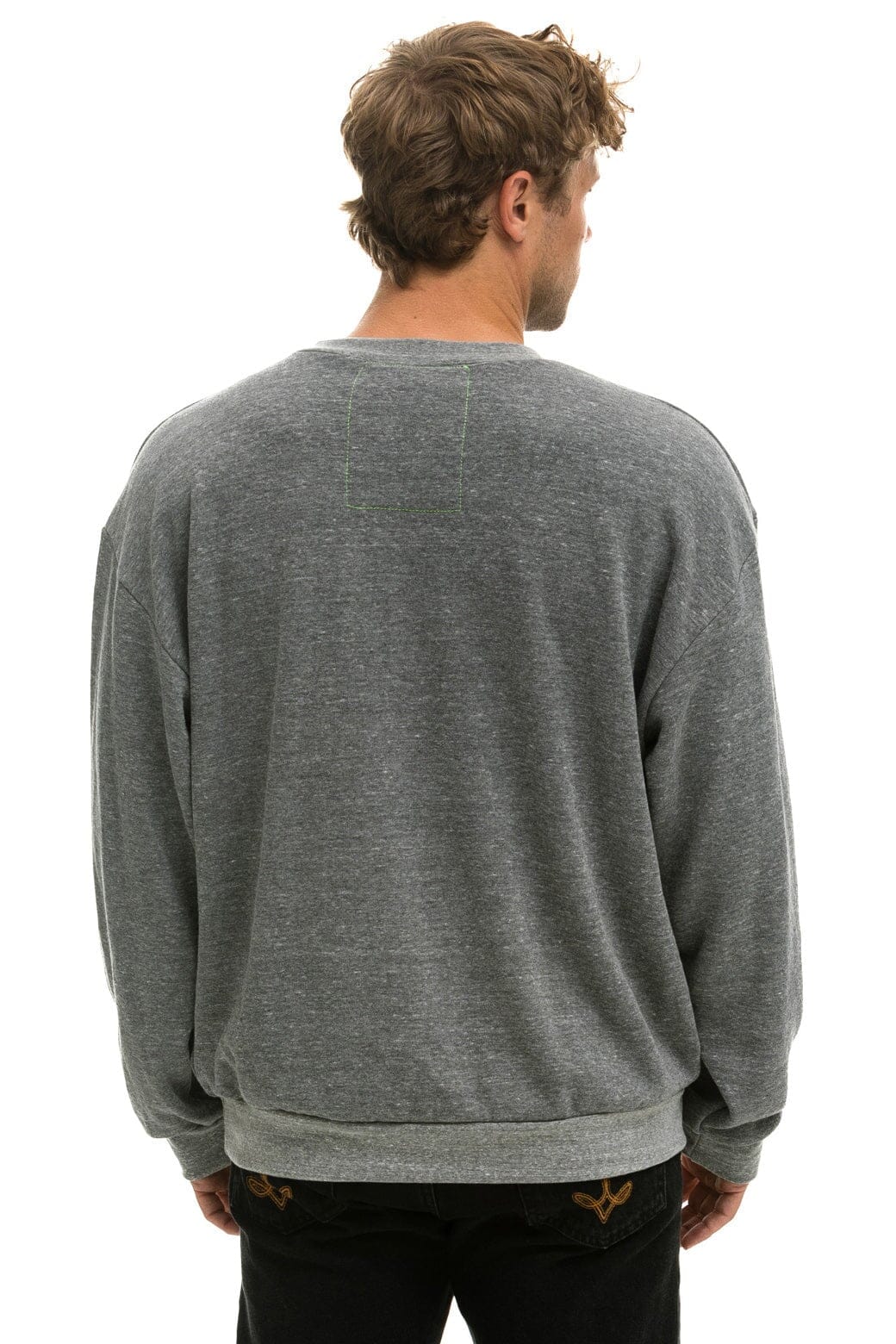 Classic LOGO RELAXED CREW SWEATSHIRT - HEATHER