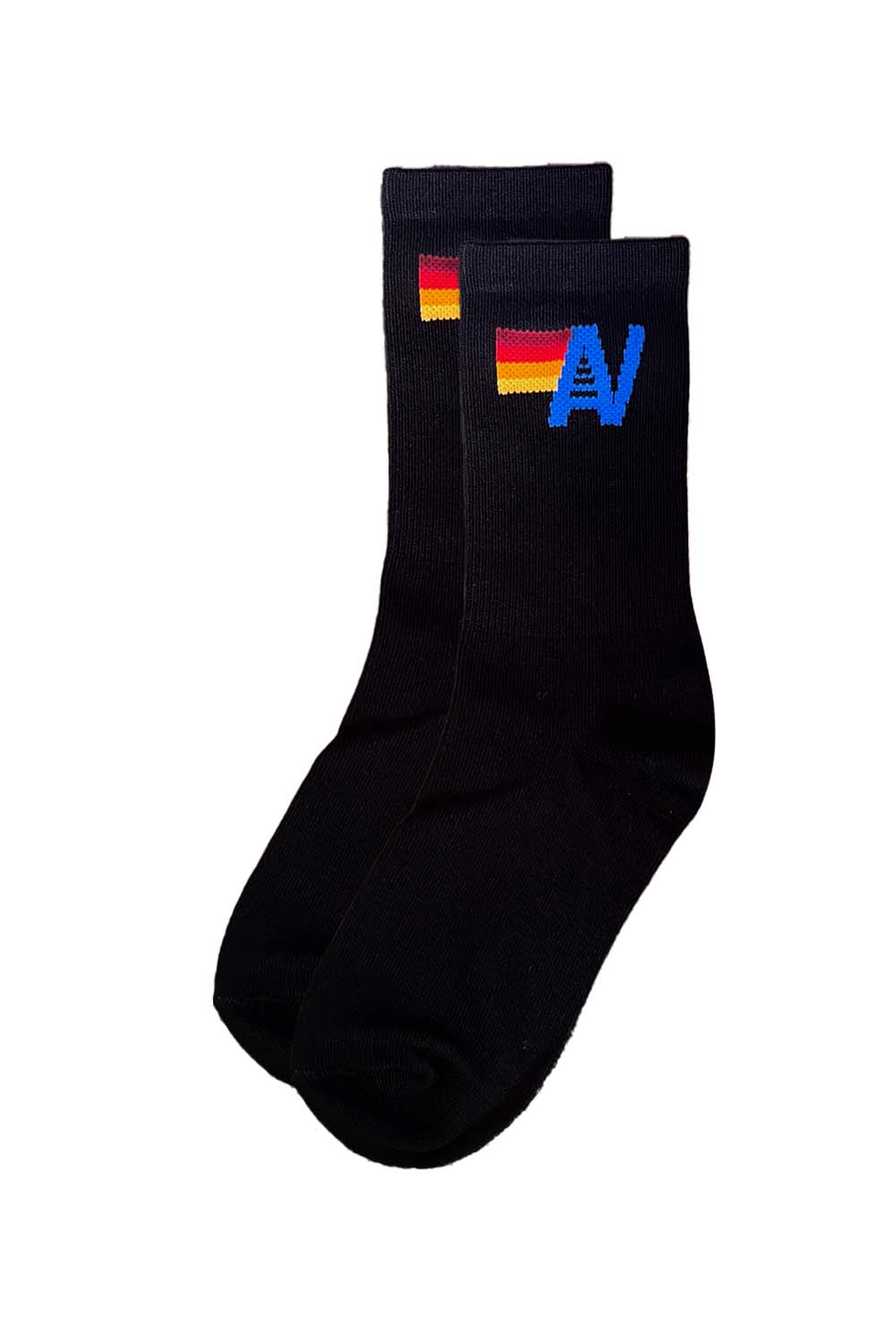 Classic LOGO SOCK - BLACK