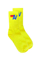 Classic LOGO SOCK - NEON YELLOW
