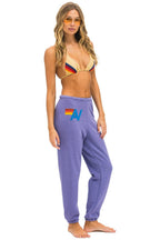 Classic LOGO STITCH SWEATPANTS - LAVENDER