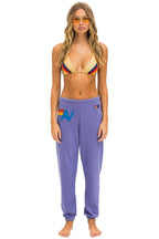 Classic LOGO STITCH SWEATPANTS - LAVENDER