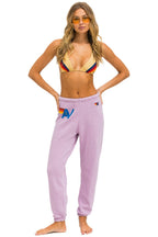 Classic LOGO STITCH SWEATPANTS - MAUVE