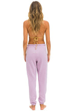 Classic LOGO STITCH SWEATPANTS - MAUVE