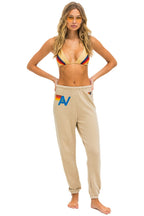 Classic LOGO STITCH SWEATPANTS - SAND