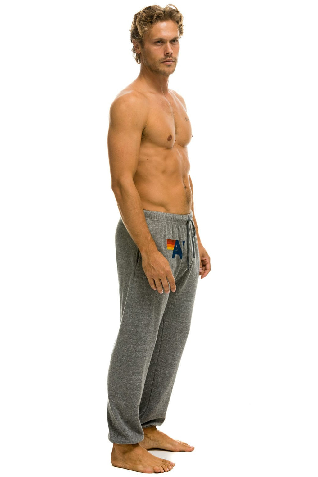 Classic LOGO SWEATPANTS - HEATHER GREY