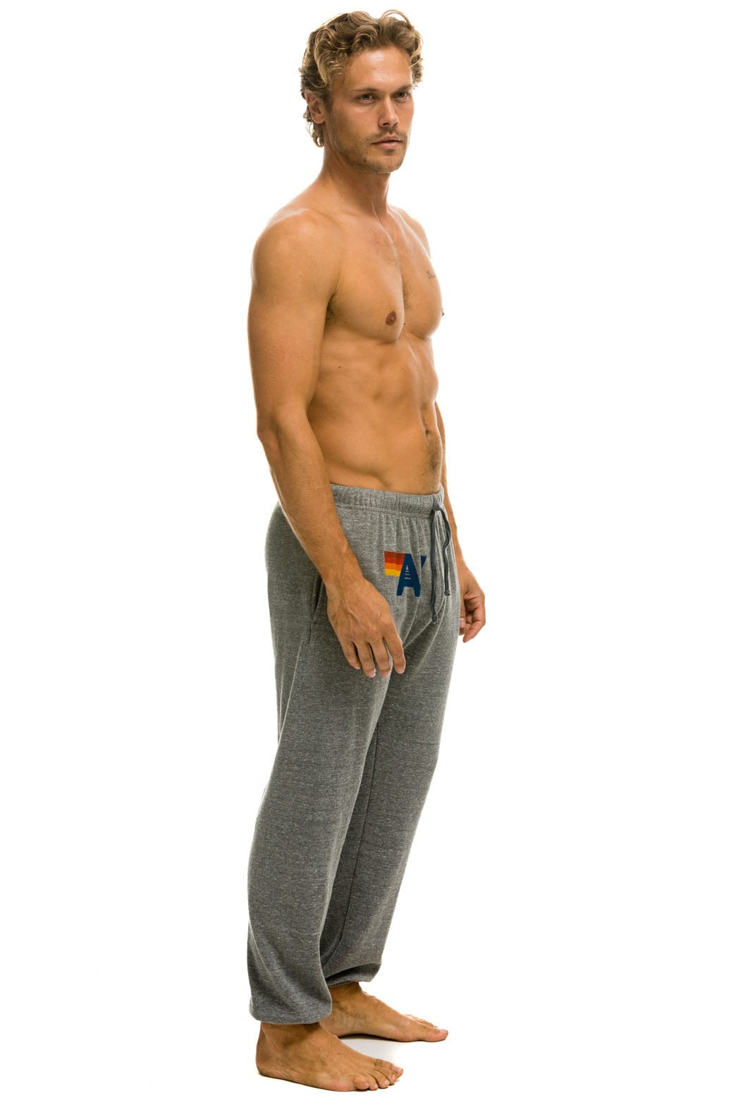 Classic LOGO SWEATPANTS - HEATHER GREY