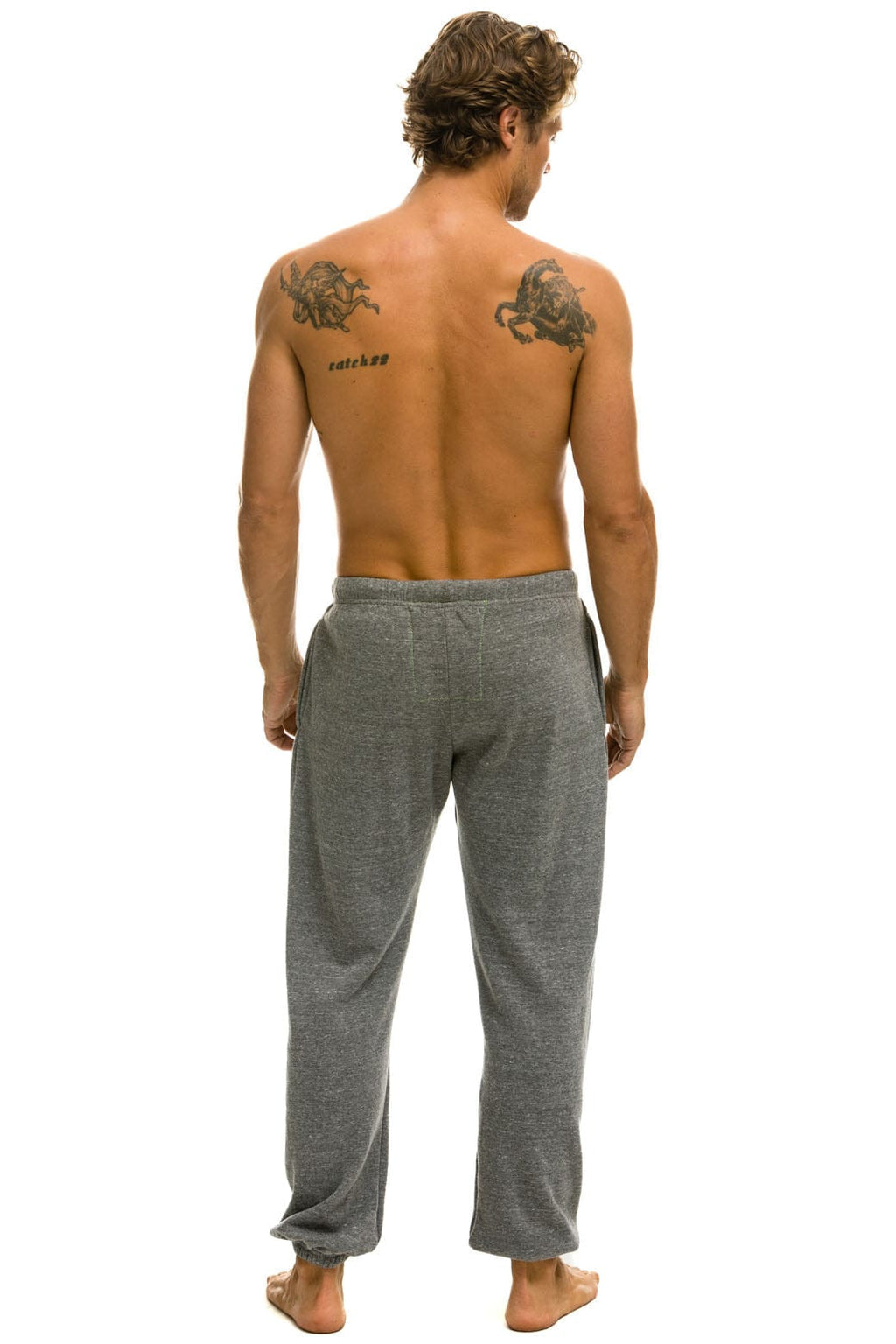 Classic LOGO SWEATPANTS - HEATHER GREY