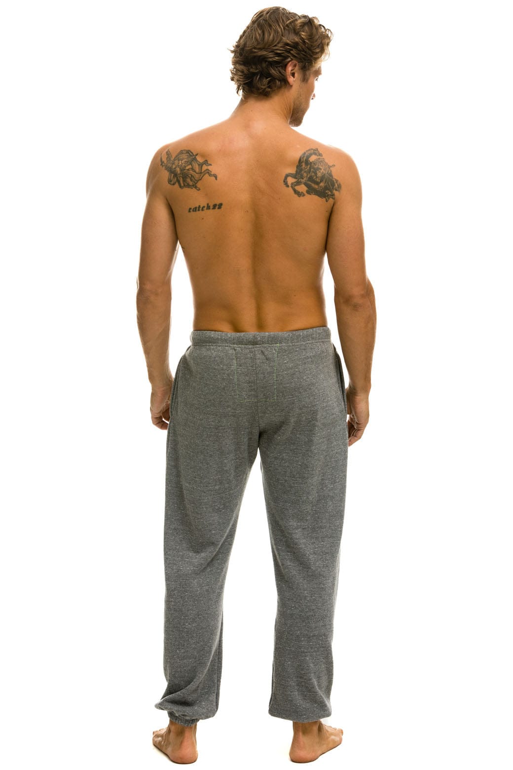 Classic LOGO SWEATPANTS - HEATHER GREY