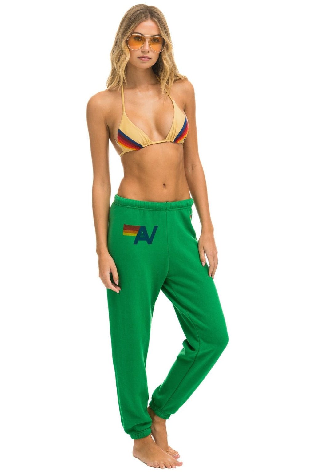 Classic LOGO SWEATPANTS - KELLY GREEN