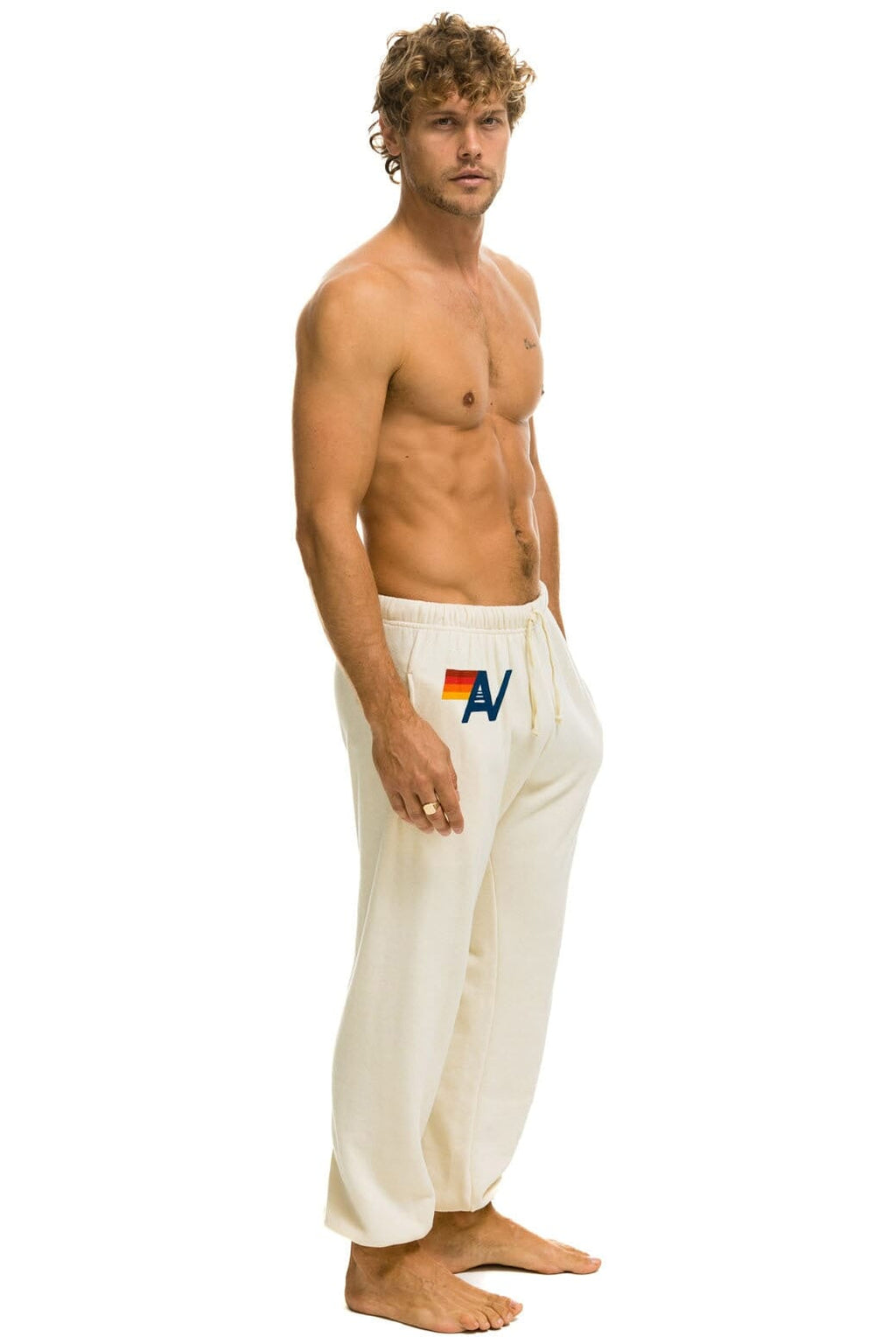 Classic LOGO SWEATPANTS - VINTAGE WHITE