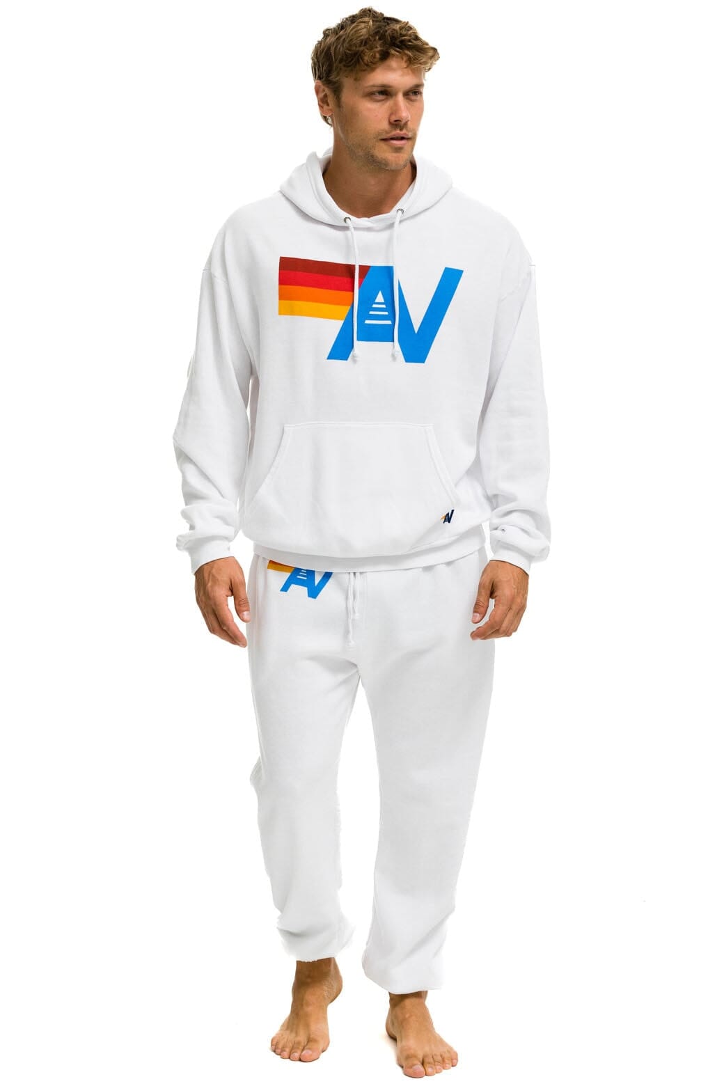 Classic LOGO SWEATPANTS - WHITE