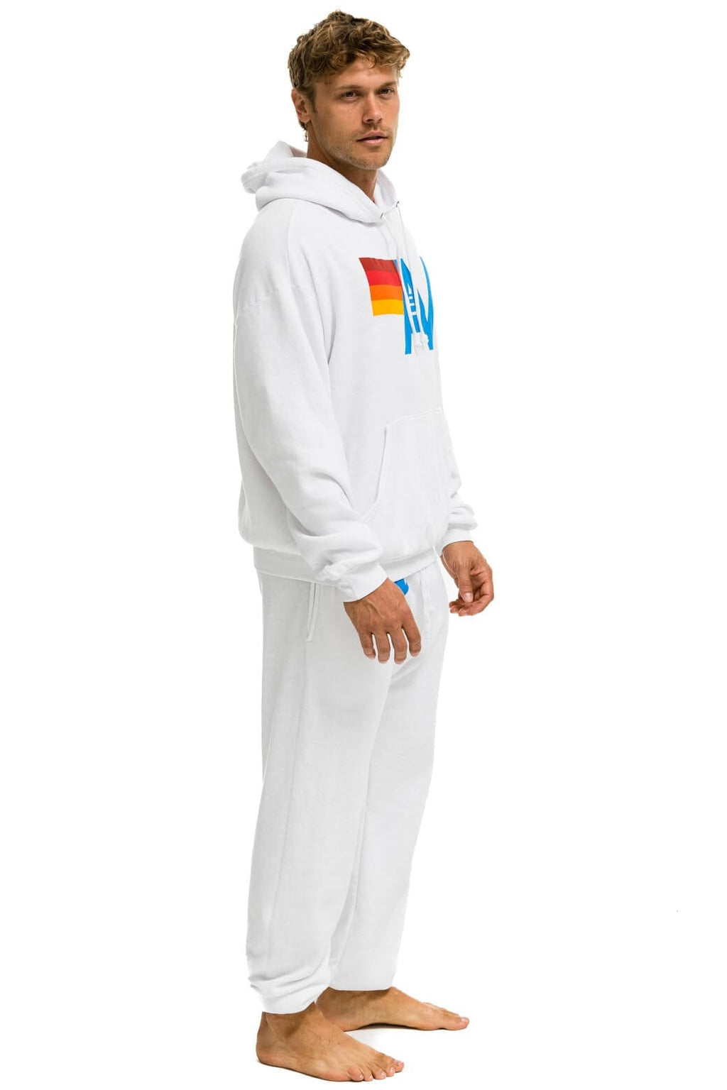 Classic LOGO SWEATPANTS - WHITE