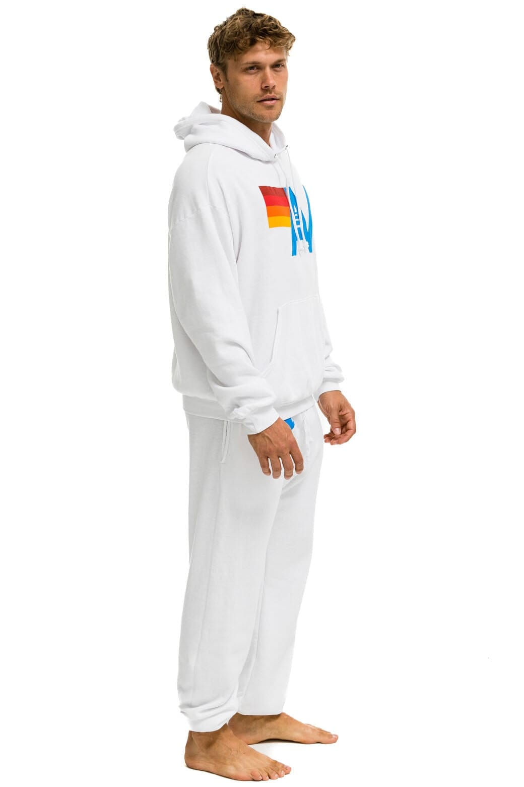 Classic LOGO SWEATPANTS - WHITE