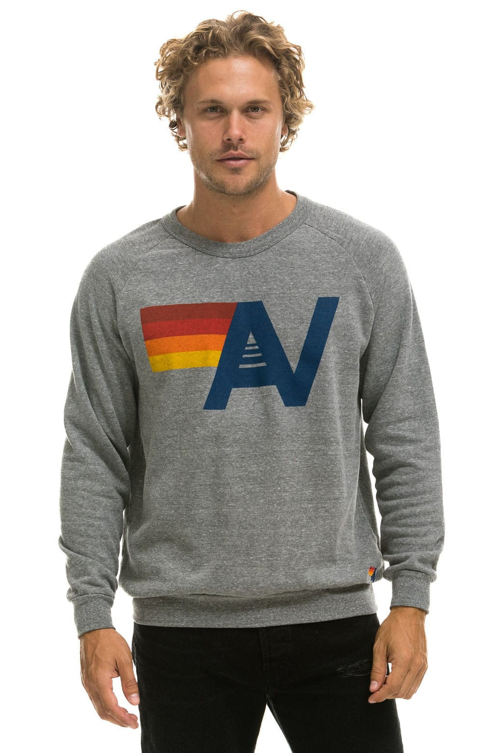 Classic LOGO SWEATSHIRT - HEATHER GREY
