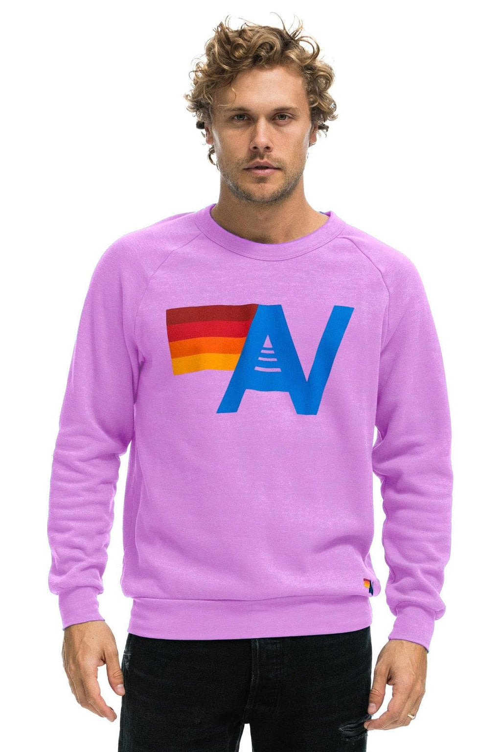 Classic LOGO SWEATSHIRT - NEON PURPLE