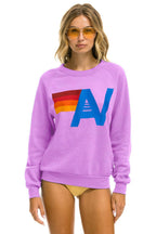 Classic LOGO SWEATSHIRT - NEON PURPLE