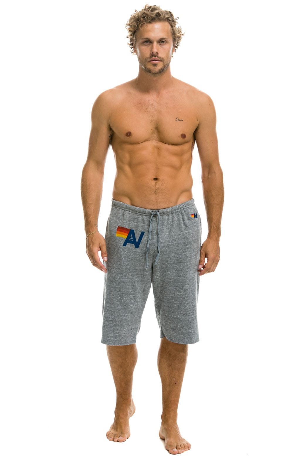 Classic LOGO SWEATSHORTS - HEATHER GREY