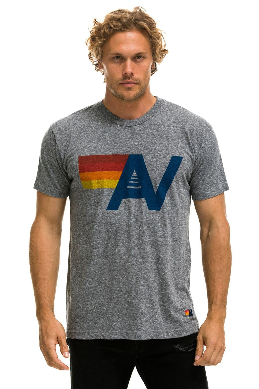 Classic LOGO TEE - HEATHER GREY