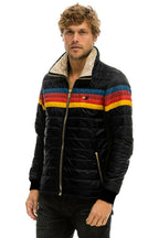 Classic 4 STRIPE JACKET - BLACK