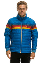 Classic 4 STRIPE JACKET - SNORKEL BLUE