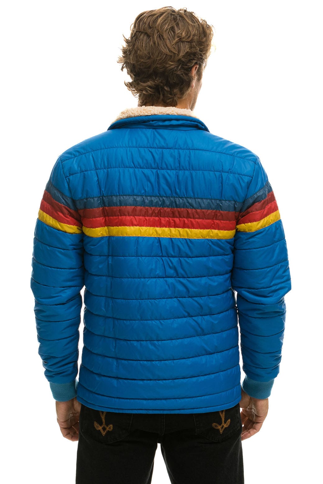 Classic 4 STRIPE JACKET - SNORKEL BLUE