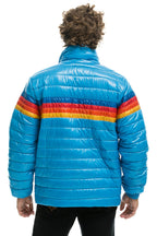 Classic 4 STRIPE TRAVELER JACKET - OCEAN GLOSSY
