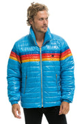Classic 4 STRIPE TRAVELER JACKET - OCEAN GLOSSY
