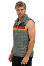 Classic MENS 4 STRIPE VEST - SEDONA