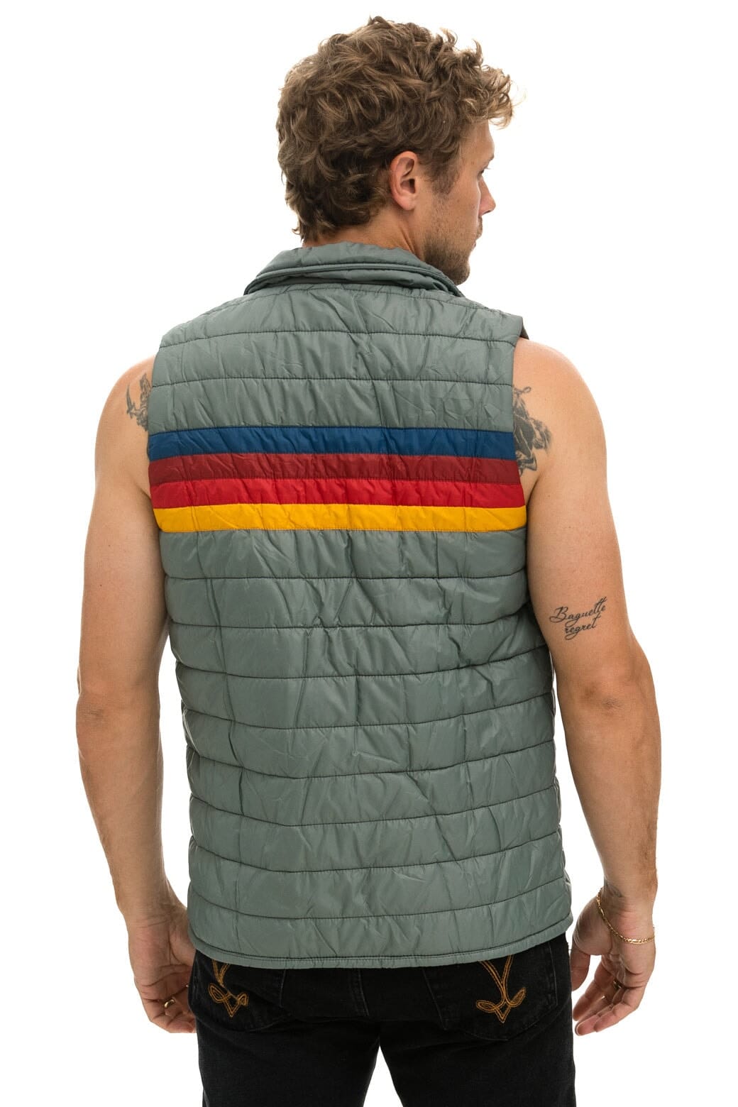 Classic MENS 4 STRIPE VEST - SEDONA