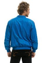 Classic MENS 4 STRIPE WINDBREAKER - SNORKEL BLUE