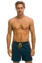 Classic MENS 5 STRIPE FLEX SHORTS - DEEP OCEAN
