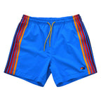 Classic MENS 5 STRIPE FLEX SHORTS - PARROT BLUE