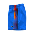 Classic MENS 5 STRIPE FLEX SHORTS - PARROT BLUE