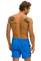 Classic MENS 5 STRIPE FLEX SHORTS - PARROT BLUE