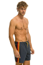 Classic MENS 5 STRIPE FLEX SHORTS - TITANIUM