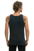 Classic MENS AVIATOR NATION VENICE TANK - CHARCOAL