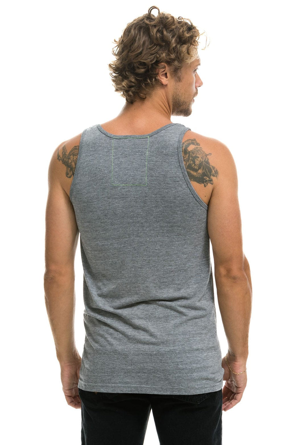 Classic MENS AVIATOR NATION VENICE TANK - HEATHER GREY