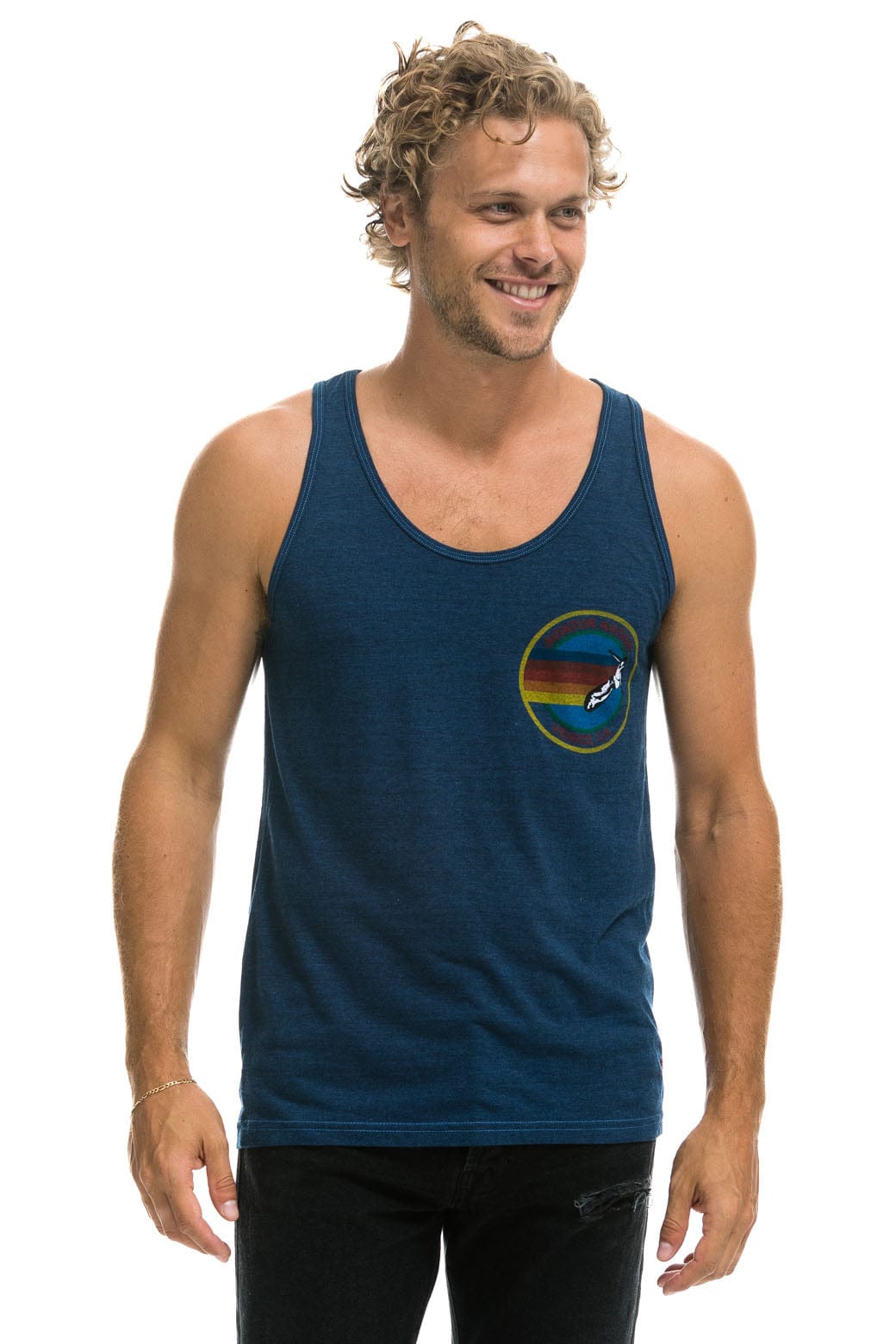 Classic MENS AVIATOR NATION VENICE TANK - NAVY